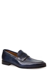 Bruno Magli Men's Manfredo Leather Penny Loafers In Navy