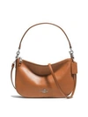 Coach Chelsea Leather Crossbody Bag In Saddle