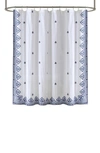 John Robshaw Sheetal Shower Curtain In Indigo
