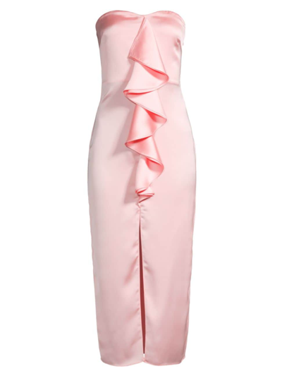 open lace back dress Buy River Island midi Dress in Mixed Print Pink at Amazon.in