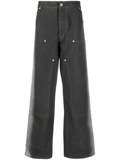 Heron Preston Jeans In Grey