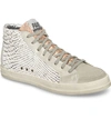 P448 Skate Python-embossed High-top Sneakers In Python Print