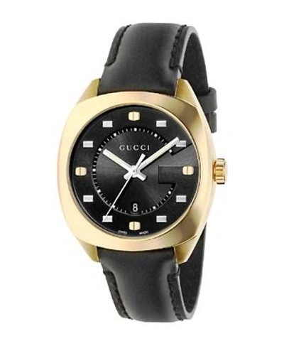 Gucci Unisex Leather Watch In Nocolor