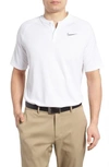 Nike Dry Momentum Golf Polo In Clay Green/ Clay Green/ White