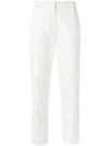 Moncler Slim Trousers In White