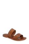 Seychelles Sheroes Slide Sandal In Brown Leather