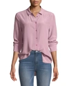 Equipment Essential Silk Blouse In Orchid Smoke