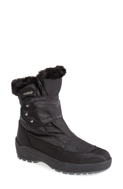 Pajar Shoes 'moscou' Snow Boot In Black/ Black
