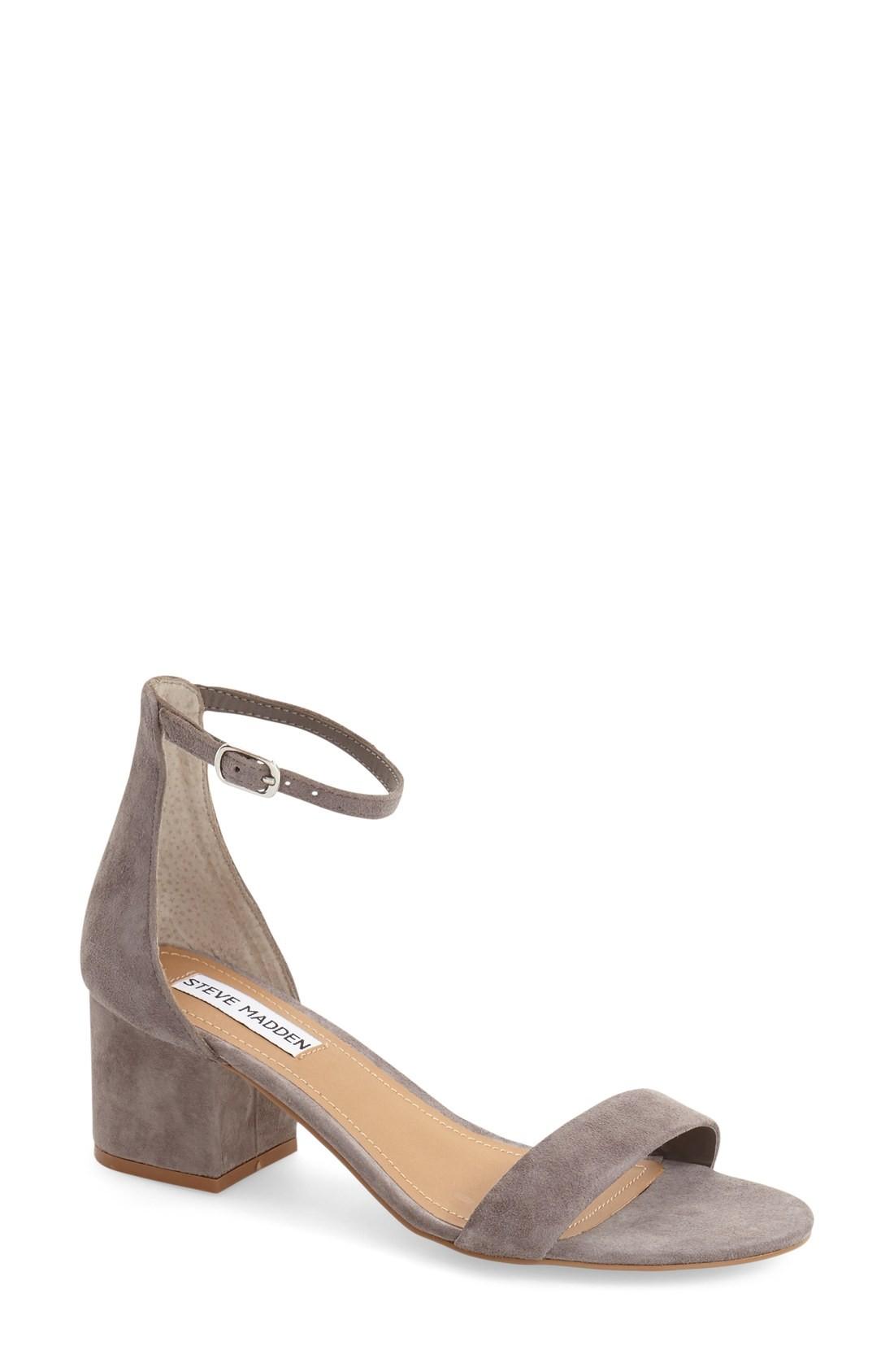 steve madden grey sandals