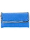 Stella Mccartney 'falabella Flap' Wallet - Blue