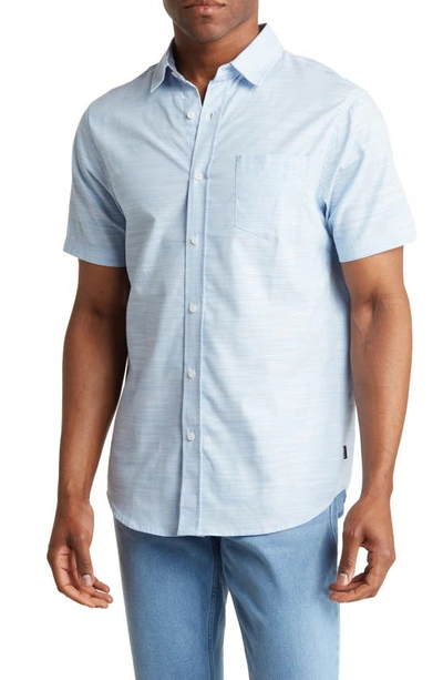 Union Lennox Short Sleeve Button-up Shirt In Hamptons