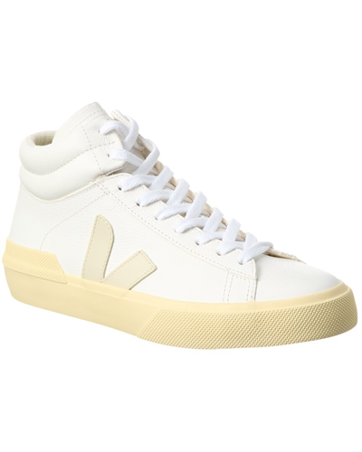 Veja Minotaur Leather Sneaker In White