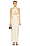 Simon Miller Yabba Halterneck Dress In White
