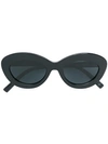 Le Specs Cat Eye Sunglasses - Black