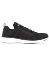 Apl Athletic Propulsion Labs Techloom Lace-up Sneakers In Black/24k Melange
