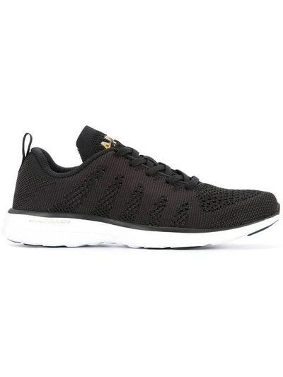 Apl Athletic Propulsion Labs Techloom Lace-up Sneakers In Black/24k Melange
