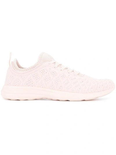 Apl Athletic Propulsion Labs Apl Techloom Lace-up Sneakers - Farfetch In Pink