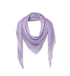 Mcm Monogram Jacquard Scarf In Electric Lilac In Cl