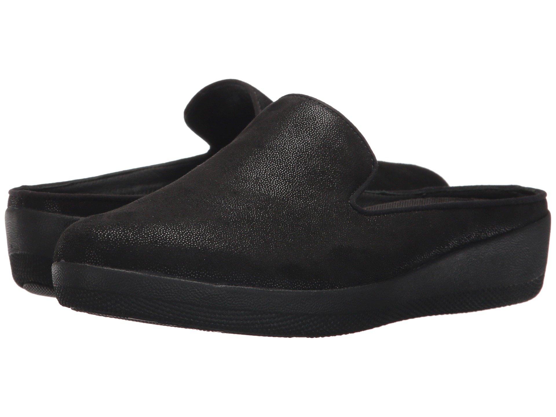 fitflop velvet mules
