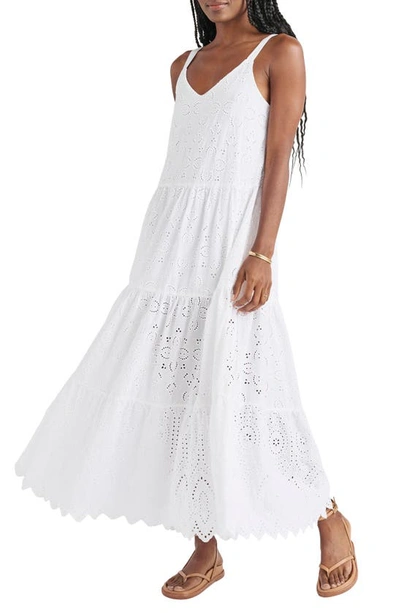Splendid Wynona Eyelet Dress In White
