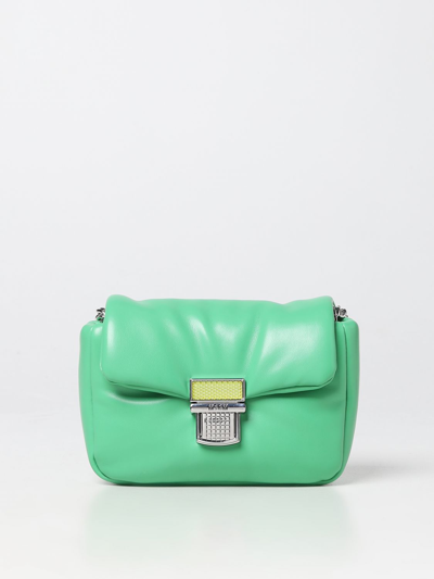 Msgm Crossbody Bags  Woman Colour Green
