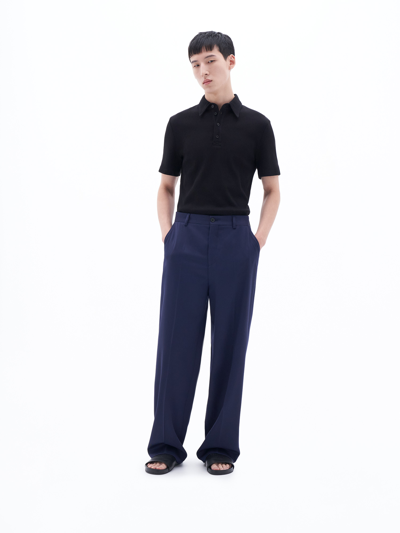 Filippa K Henry Tailored Trousers In Blue