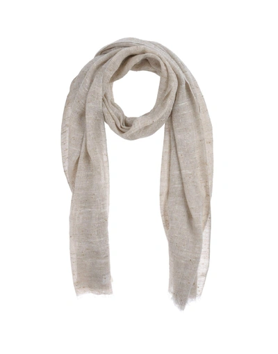 Brunello Cucinelli Scarves In Beige