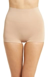 Spanx Everyday Shaping Boyshorts In Toasted Oatmeal