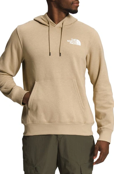The North Face Box Nse Pullover Hoodie In Khaki Stone/olive Camo