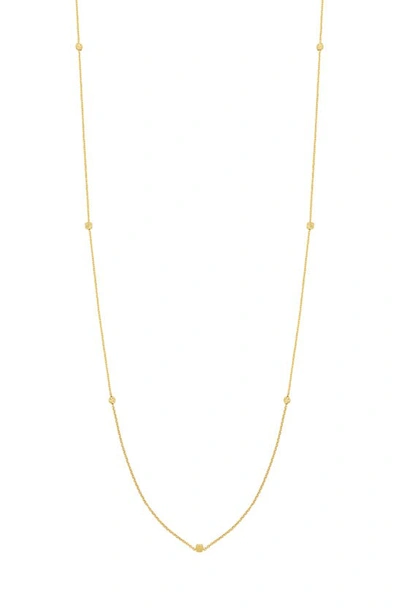 Bony Levy 14k Gold Geometric Station Necklace In 14k Yellow Gold