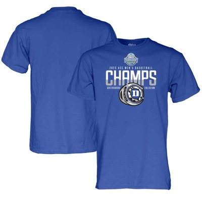 Blue 84 Basketball Conference Tournament Champions Locker Room T-shirt In Royal