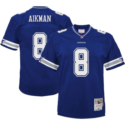 Mitchell & Ness Kids' Toddler  Troy Aikman Navy Dallas Cowboys 1996 Retired Legacy Jersey
