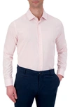 Report Collection 4x Stretch Slim Fit Microdot Dress Shirt In 24 Pink