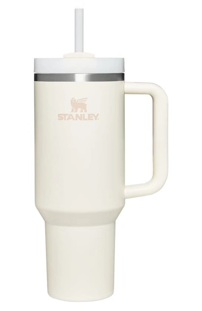 Stanley 40 Oz. Quencher Travel Tumbler In Ivory