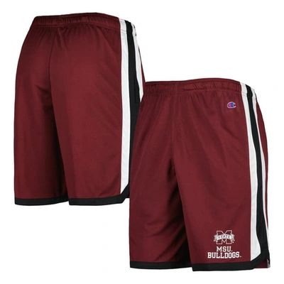 Champion Maroon Mississippi State Bulldogs Basketball Shorts