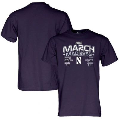 Blue 84 Basketball Tournament March Madness T-shirt In Purple