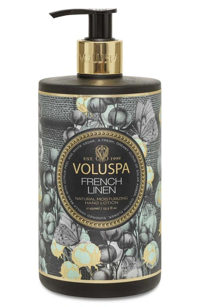 Voluspa Moisturizing Hand Lotion In Black