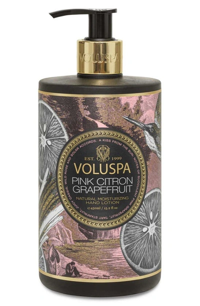 Voluspa Moisturizing Hand Lotion In Black