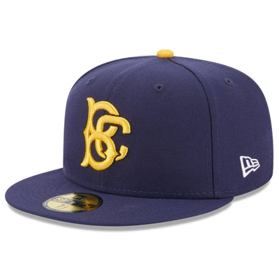 New Era Navy Brooklyn Cyclones Authentic Collection Alternate Logo 59fifty Fitted Hat