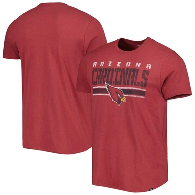 47 ' Cardinal Arizona Cardinals Team Stripe T-shirt
