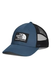 The North Face Mudder Trucker Hat In Shady Blue