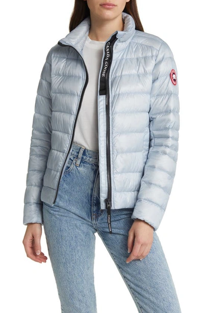 Canada Goose Cypress Packable 750-fill-power Down Puffer Jacket In Dawn Blue