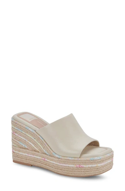 Dolce Vita Elaria Platform Wedge Sandal In Multi