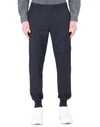 Ps By Paul Smith Casual Pants In Dark Blue
