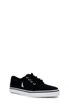 Nautica Kids' Little Boys Berrian 3 Court Lace Up Sneakers In Black,white