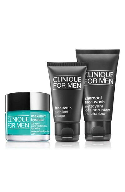 Clinique Daily Intense Hydration Skin Care Set For Men (limited Edition) Usd $57 Value