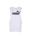 Puma Sports Bras And Performance Tops In White