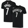 Nike Kevin Durant Nets Big Kids'  Nba T-shirt In Black