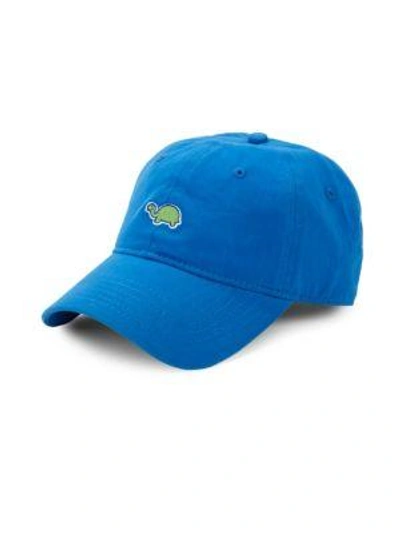 Block Headwear Turtle Embroidered Cap In Royal