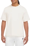 Nike Primary Cotton-blend Dri-fit T-shirt In White